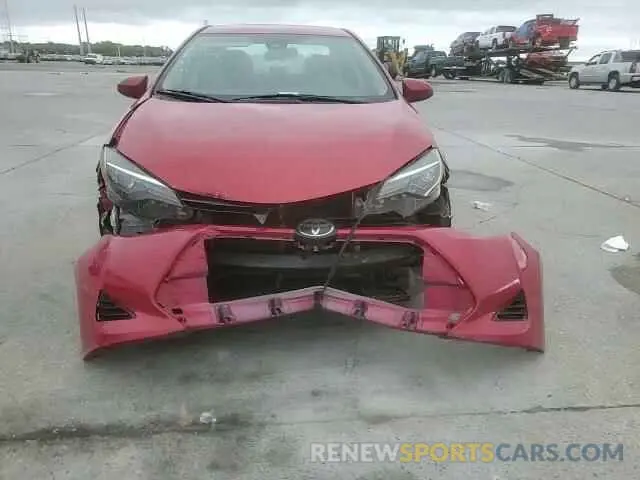 11 fotografías del automóvil dañado 5YFBURHE4KP903004 TOYOTA COROLLA 2019