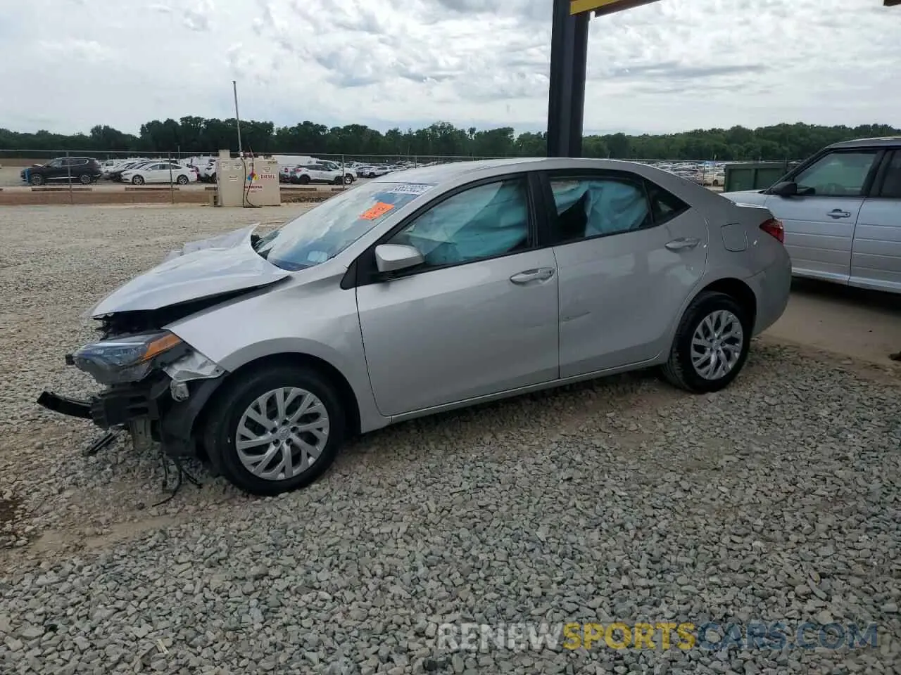 1 fotografías del automóvil dañado 5YFBURHE4KP903634 TOYOTA COROLLA 2019