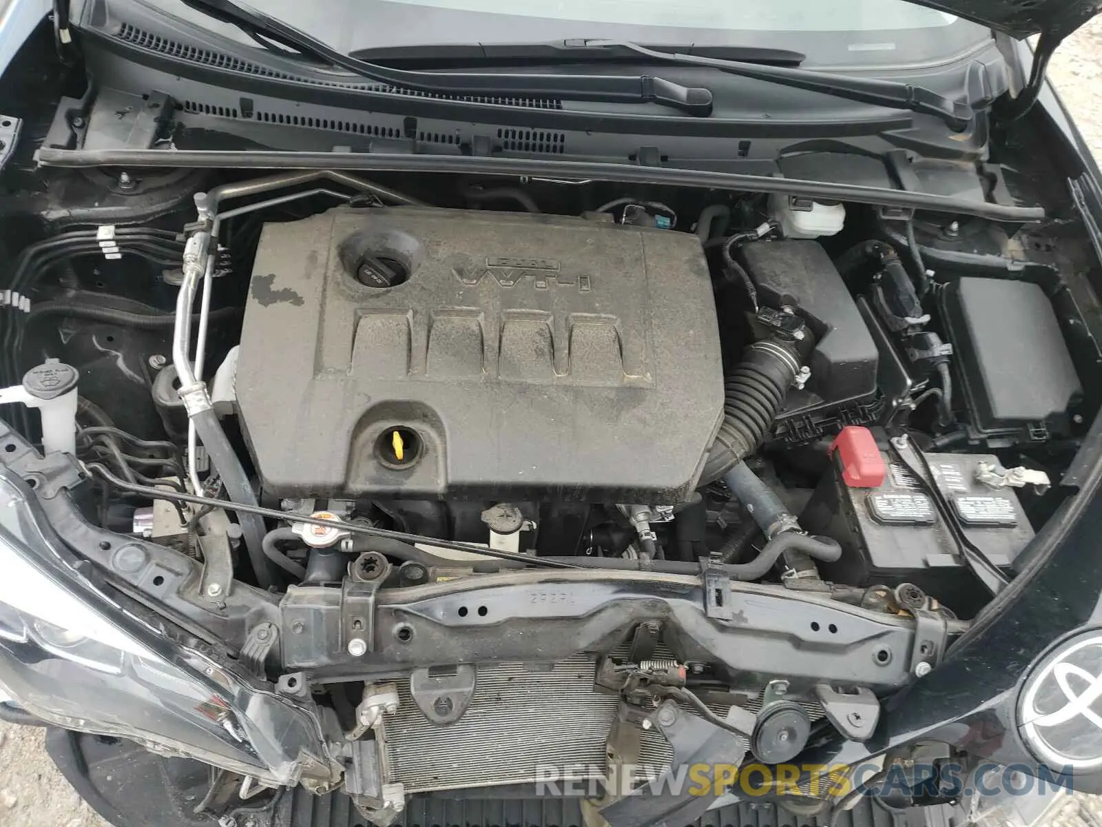 7 fotografías del automóvil dañado 5YFBURHE4KP904573 TOYOTA COROLLA 2019