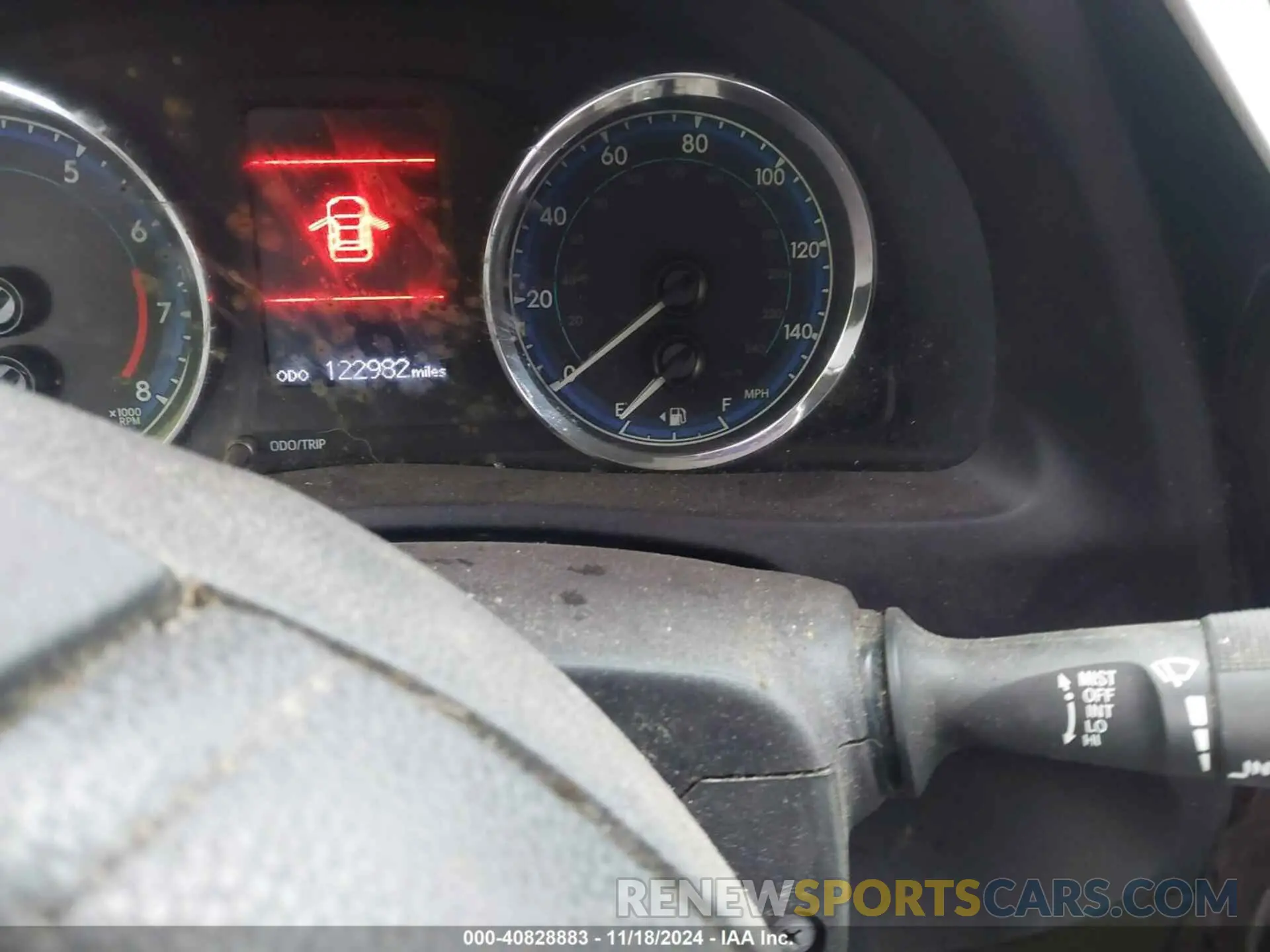 7 fotografías del automóvil dañado 5YFBURHE4KP905206 TOYOTA COROLLA 2019
