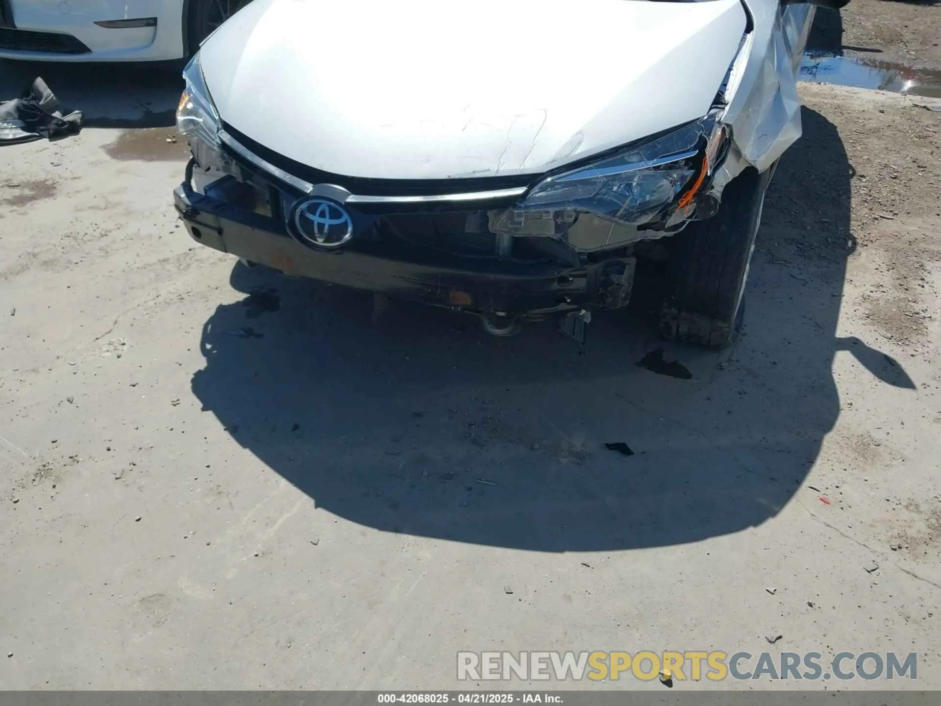 6 fotografías del automóvil dañado 5YFBURHE4KP907117 TOYOTA COROLLA 2019