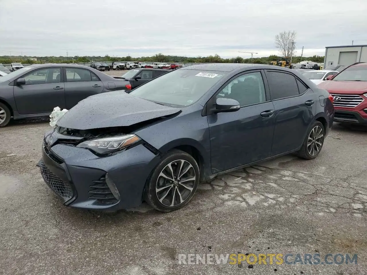 1 fotografías del automóvil dañado 5YFBURHE4KP909109 TOYOTA COROLLA 2019
