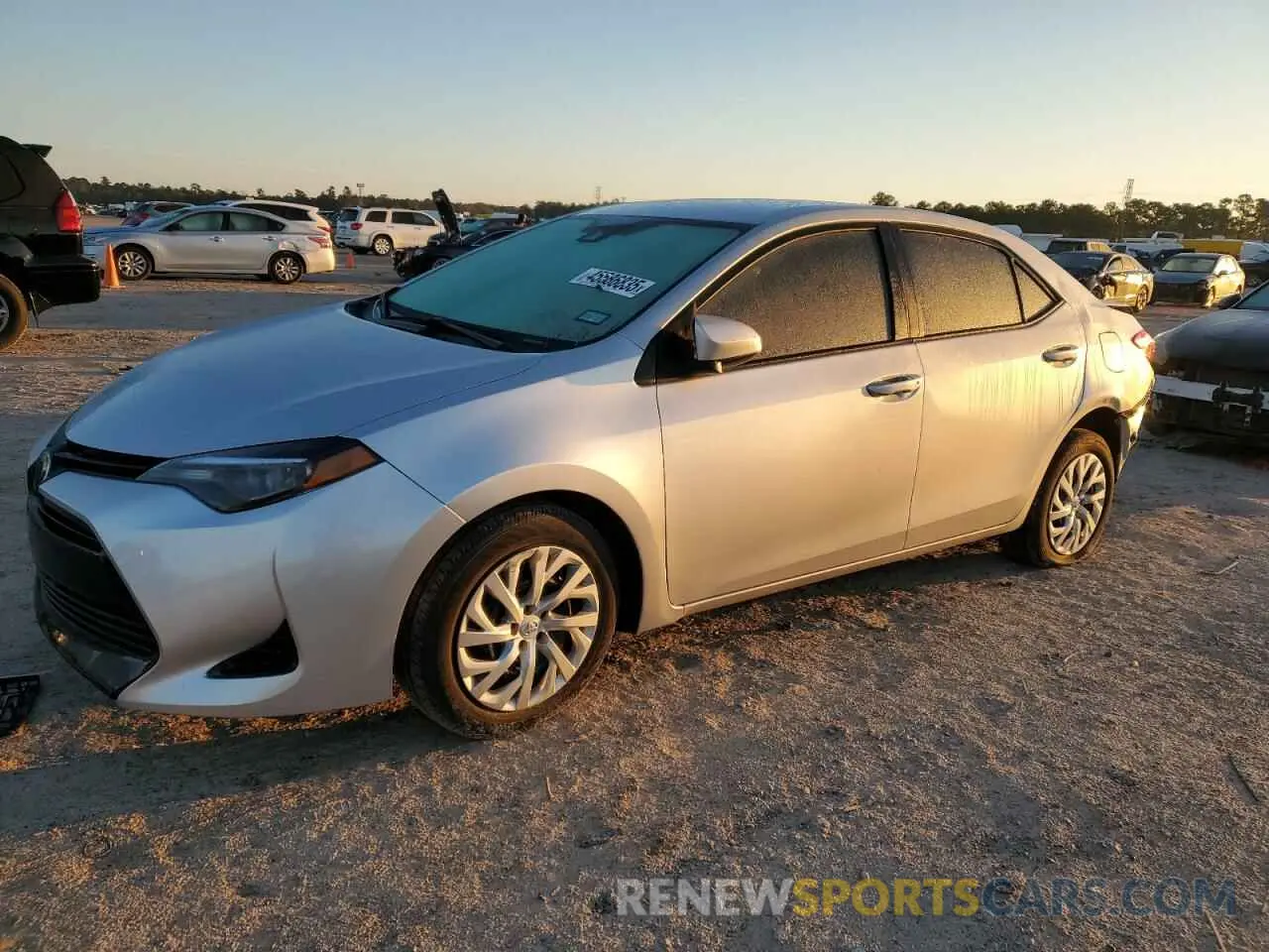 1 fotografías del automóvil dañado 5YFBURHE4KP912625 TOYOTA COROLLA 2019