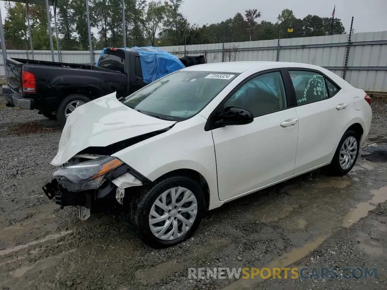 1 fotografías del automóvil dañado 5YFBURHE4KP916982 TOYOTA COROLLA 2019