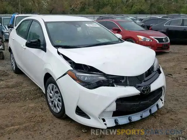 1 fotografías del automóvil dañado 5YFBURHE4KP922118 TOYOTA COROLLA 2019