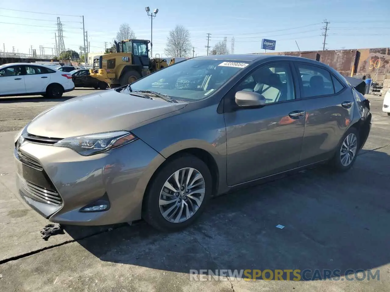 1 fotografías del automóvil dañado 5YFBURHE4KP922992 TOYOTA COROLLA 2019