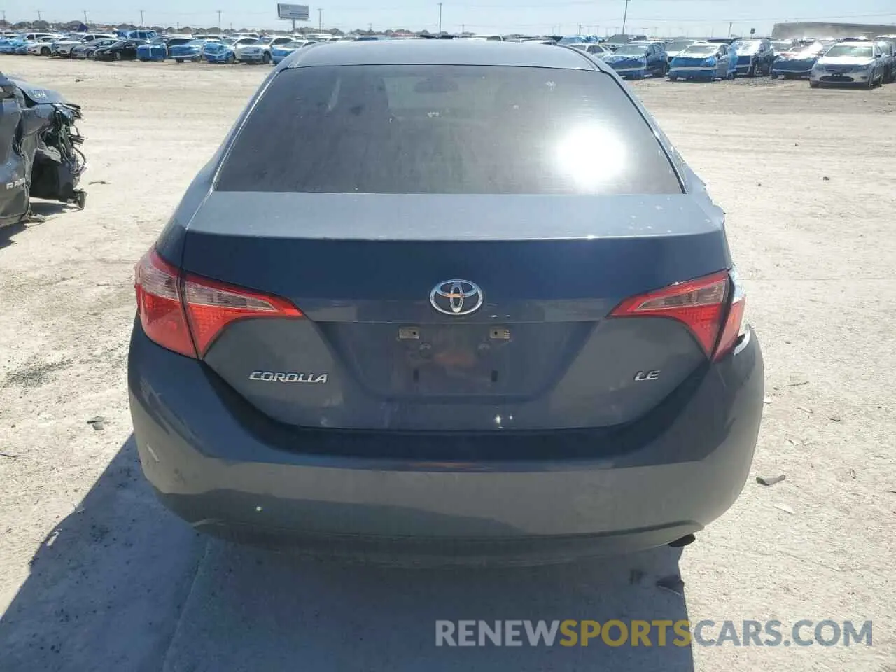6 fotografías del automóvil dañado 5YFBURHE4KP929053 TOYOTA COROLLA 2019