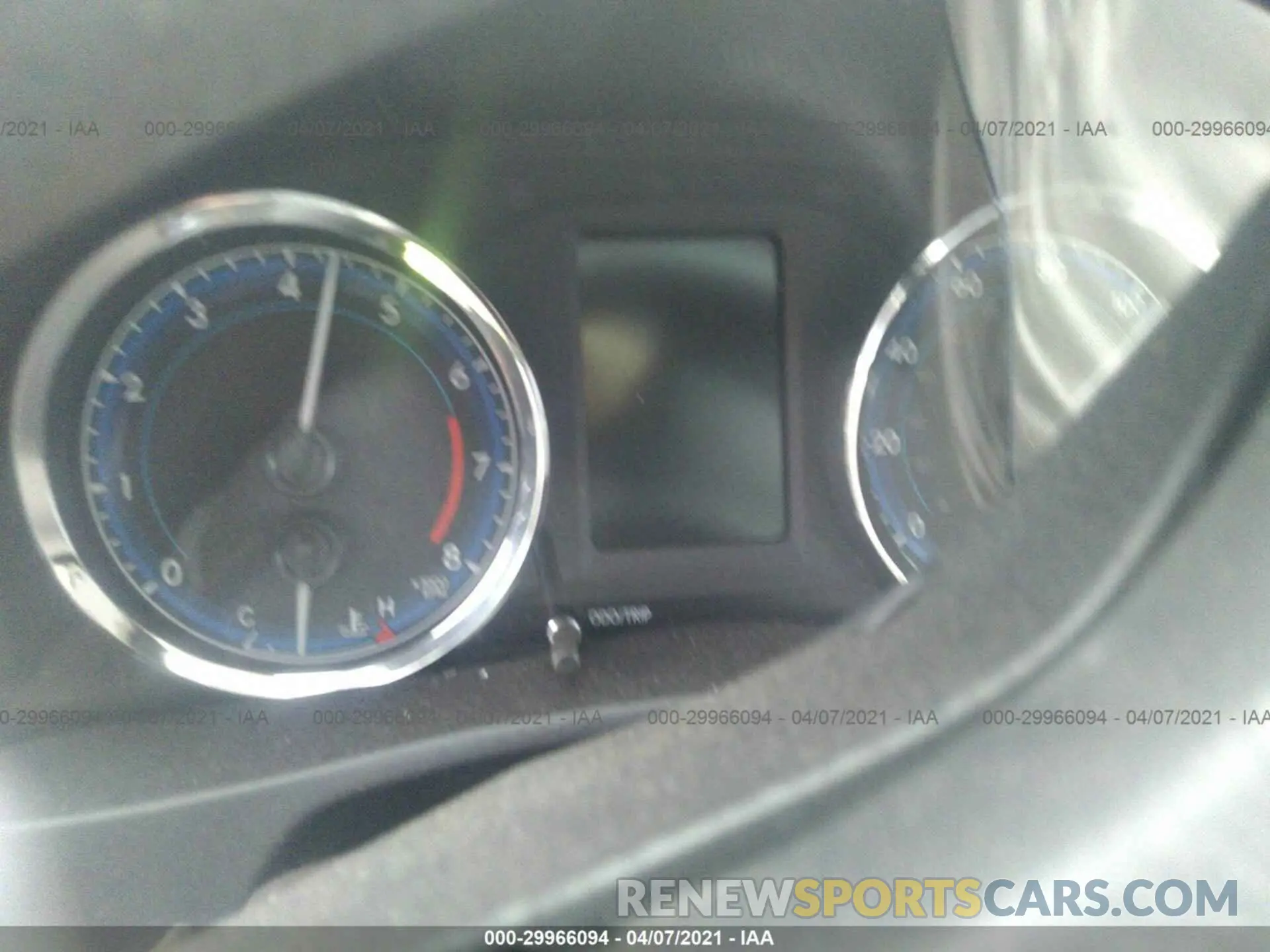 7 fotografías del automóvil dañado 5YFBURHE4KP932972 TOYOTA COROLLA 2019
