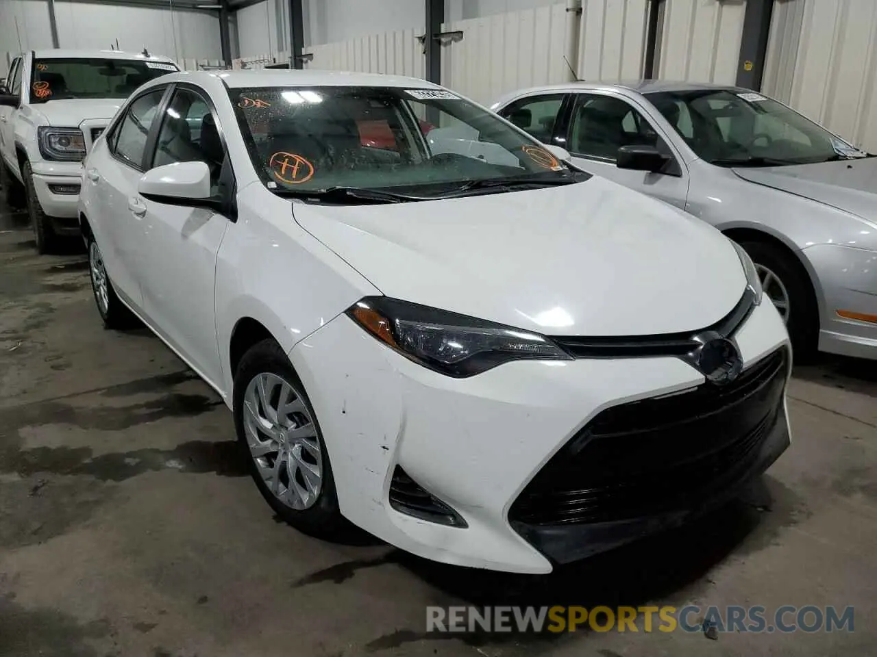 1 fotografías del automóvil dañado 5YFBURHE4KP936763 TOYOTA COROLLA 2019