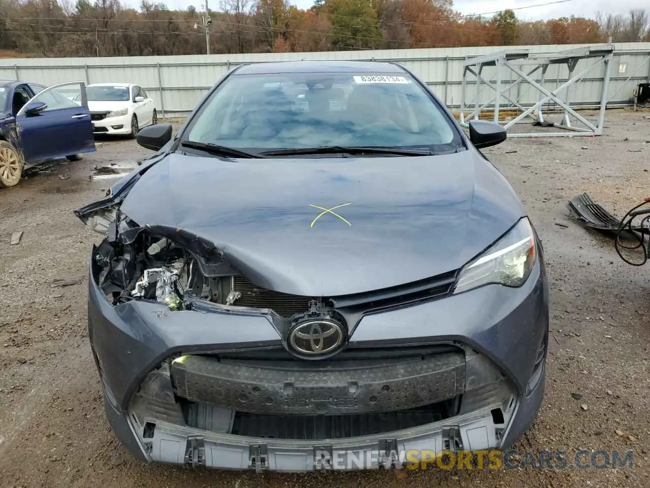 5 fotografías del automóvil dañado 5YFBURHE4KP947388 TOYOTA COROLLA 2019