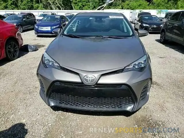 10 fotografías del automóvil dañado 5YFBURHE4KP947794 TOYOTA COROLLA 2019