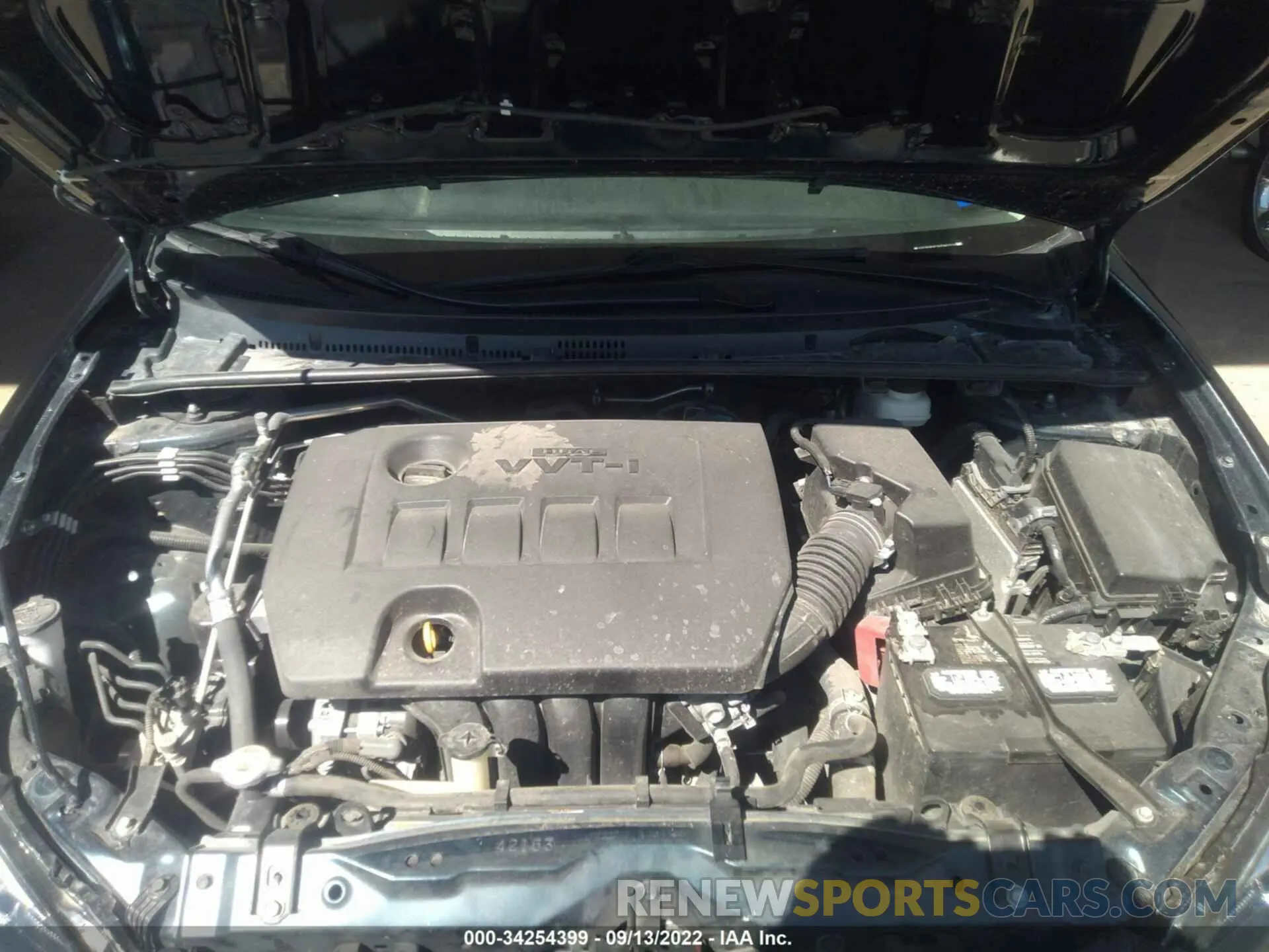 10 fotografías del automóvil dañado 5YFBURHE5KP867520 TOYOTA COROLLA 2019