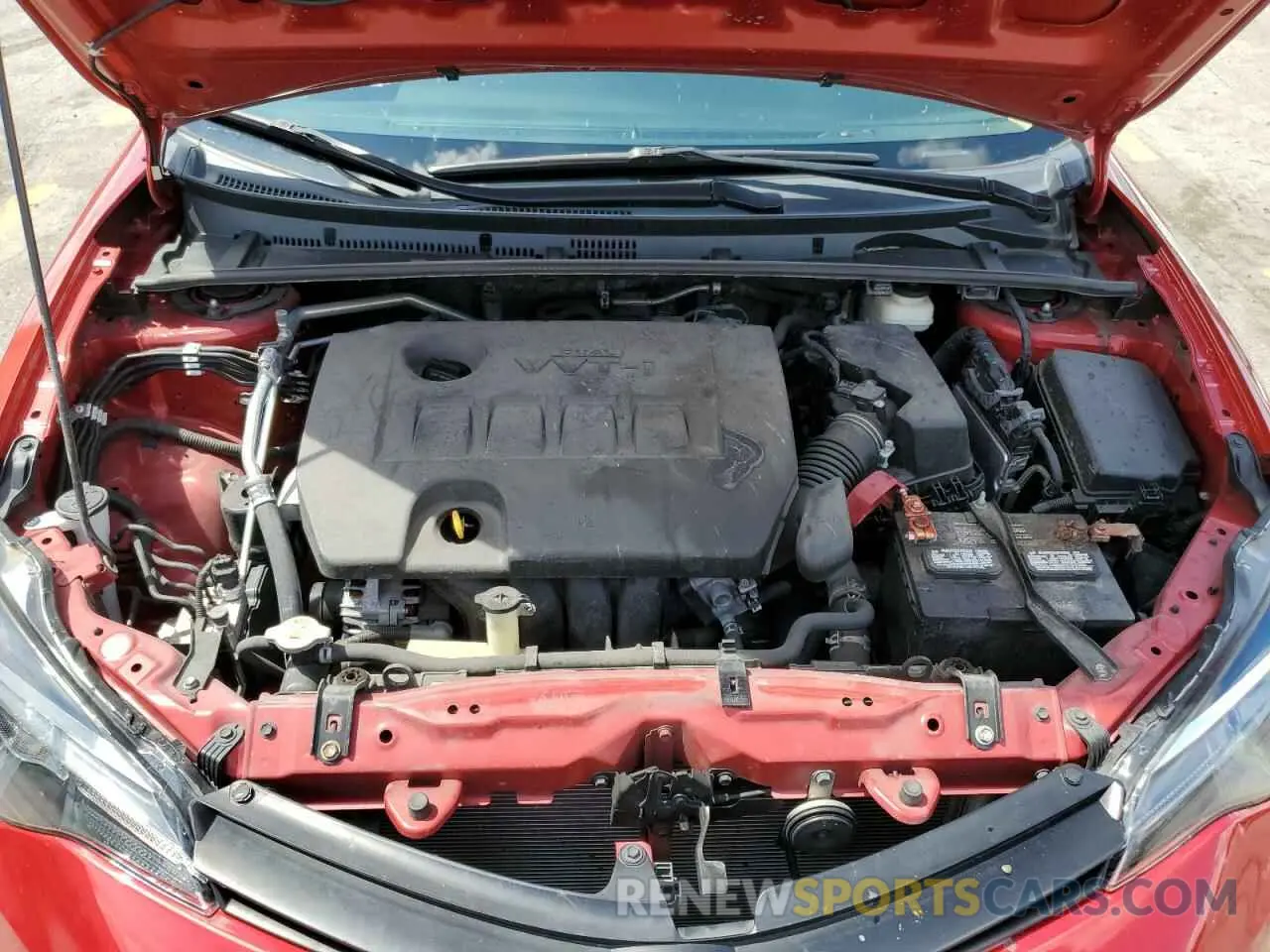 7 fotografías del automóvil dañado 5YFBURHE5KP868473 TOYOTA COROLLA 2019