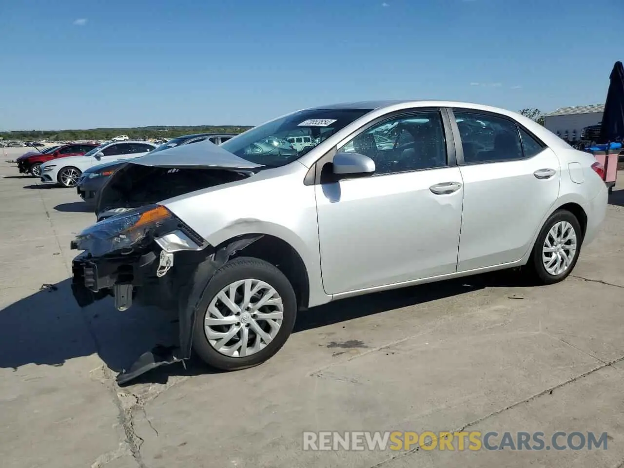 1 fotografías del automóvil dañado 5YFBURHE5KP870949 TOYOTA COROLLA 2019