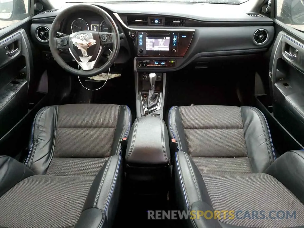 8 fotografías del automóvil dañado 5YFBURHE5KP873317 TOYOTA COROLLA 2019