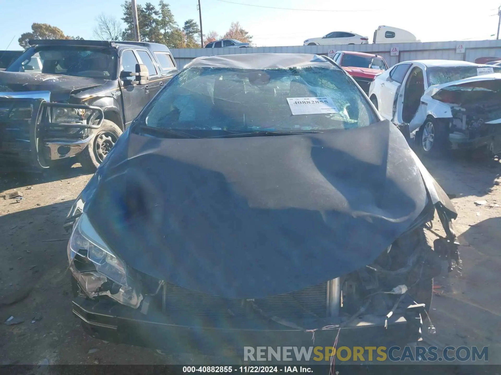 12 fotografías del automóvil dañado 5YFBURHE5KP881840 TOYOTA COROLLA 2019