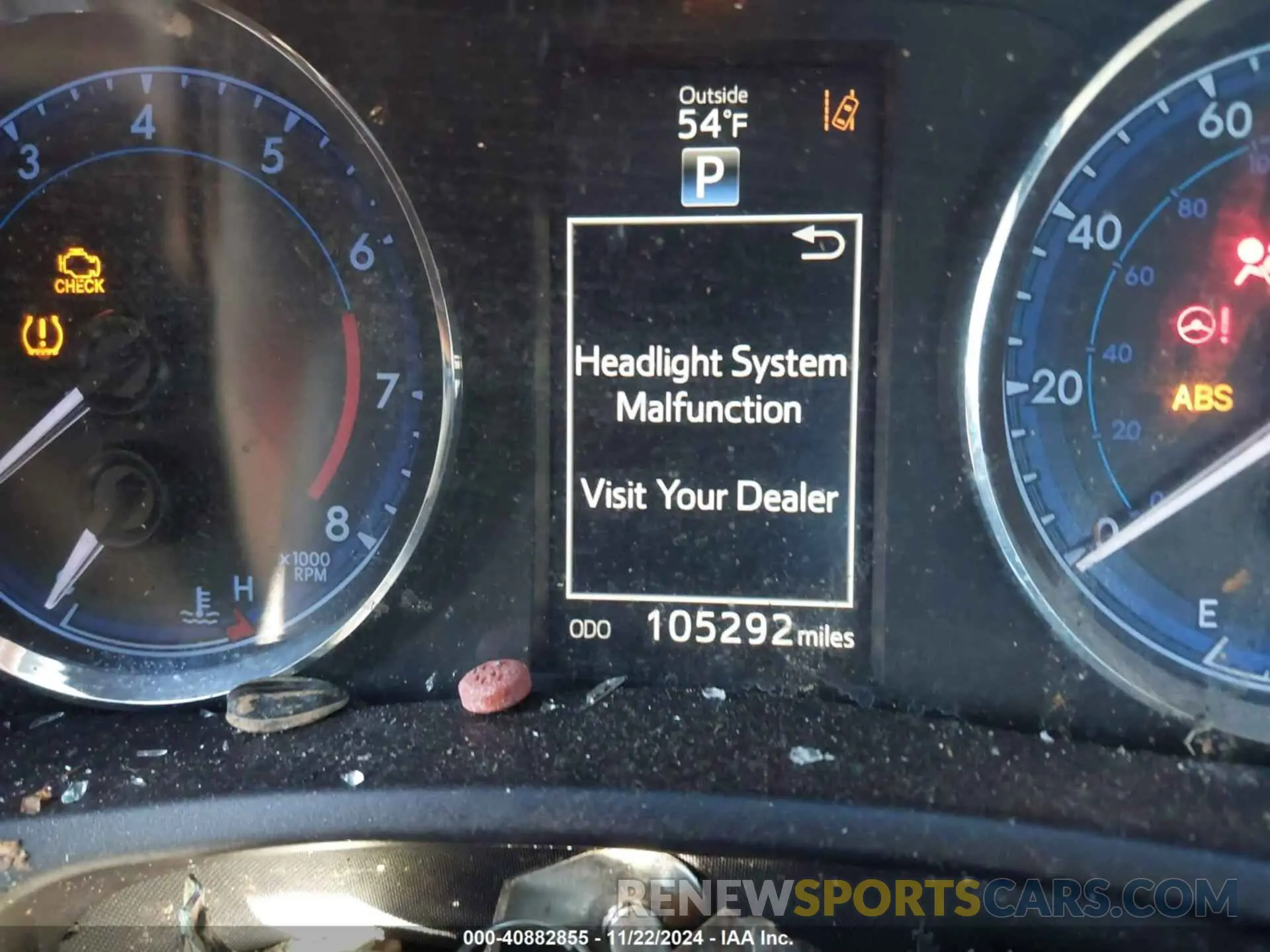 15 fotografías del automóvil dañado 5YFBURHE5KP881840 TOYOTA COROLLA 2019