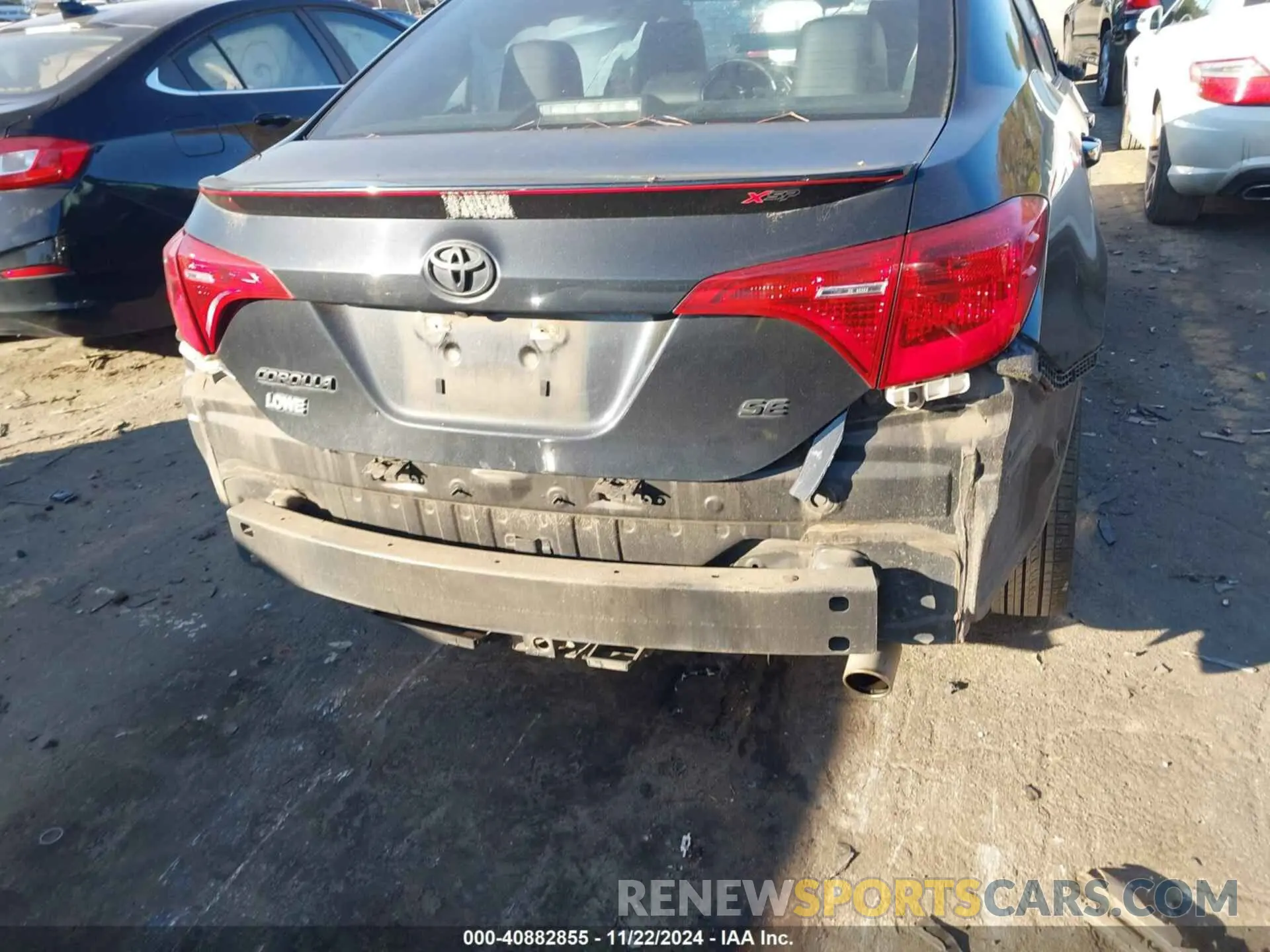 20 fotografías del automóvil dañado 5YFBURHE5KP881840 TOYOTA COROLLA 2019
