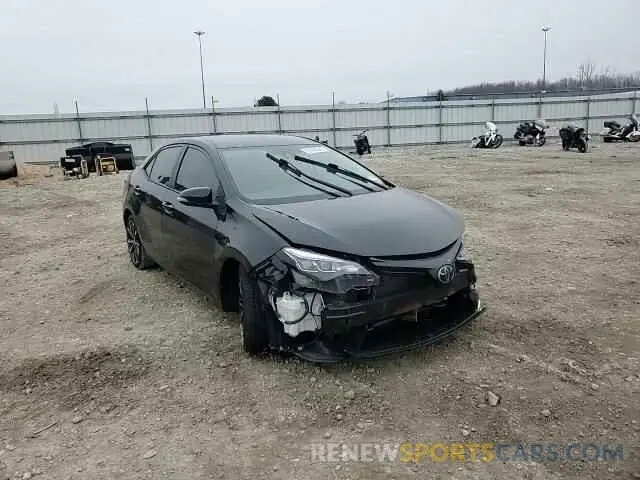 11 fotografías del automóvil dañado 5YFBURHE5KP887752 TOYOTA COROLLA 2019