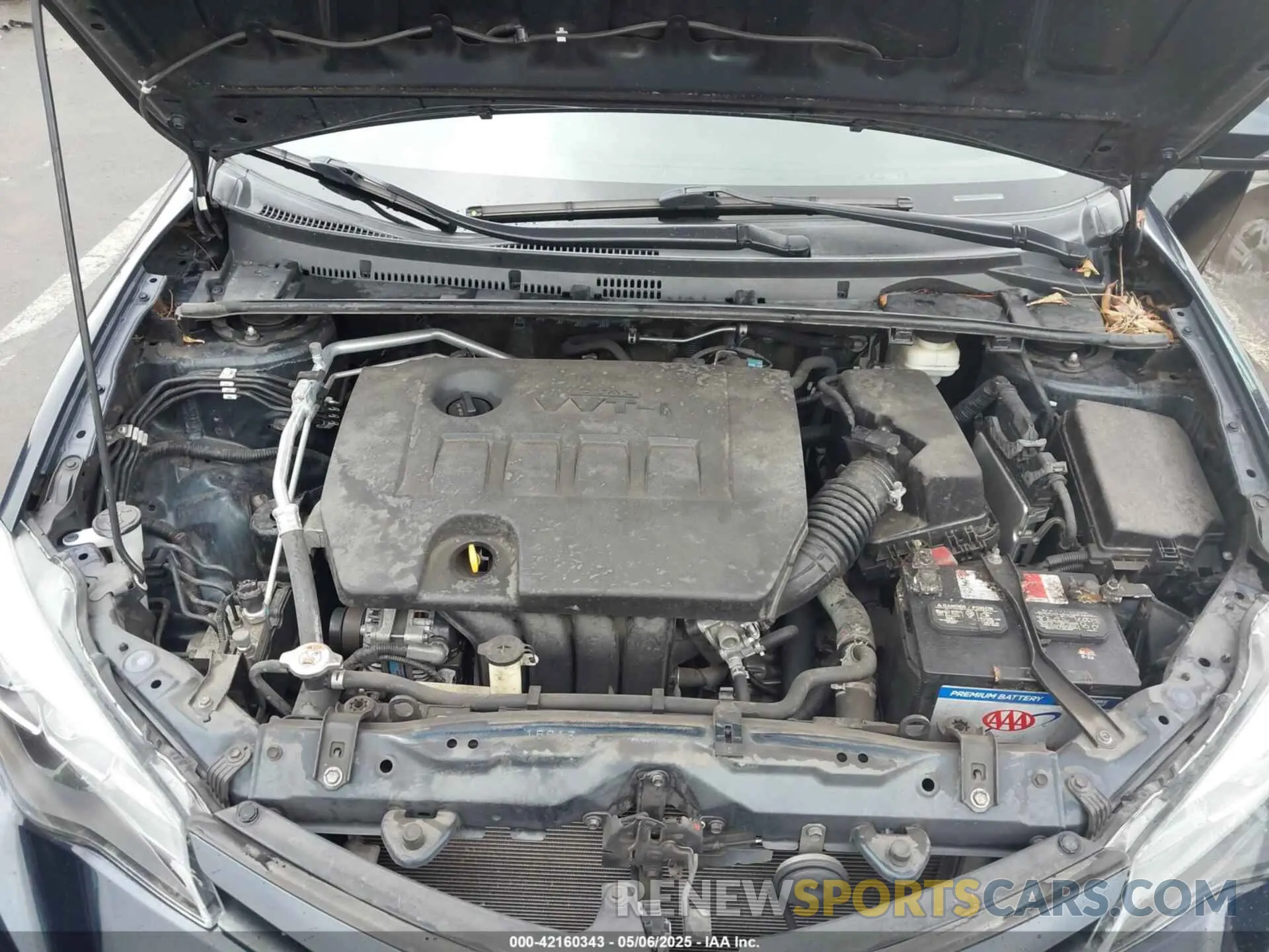 10 fotografías del automóvil dañado 5YFBURHE5KP890375 TOYOTA COROLLA 2019