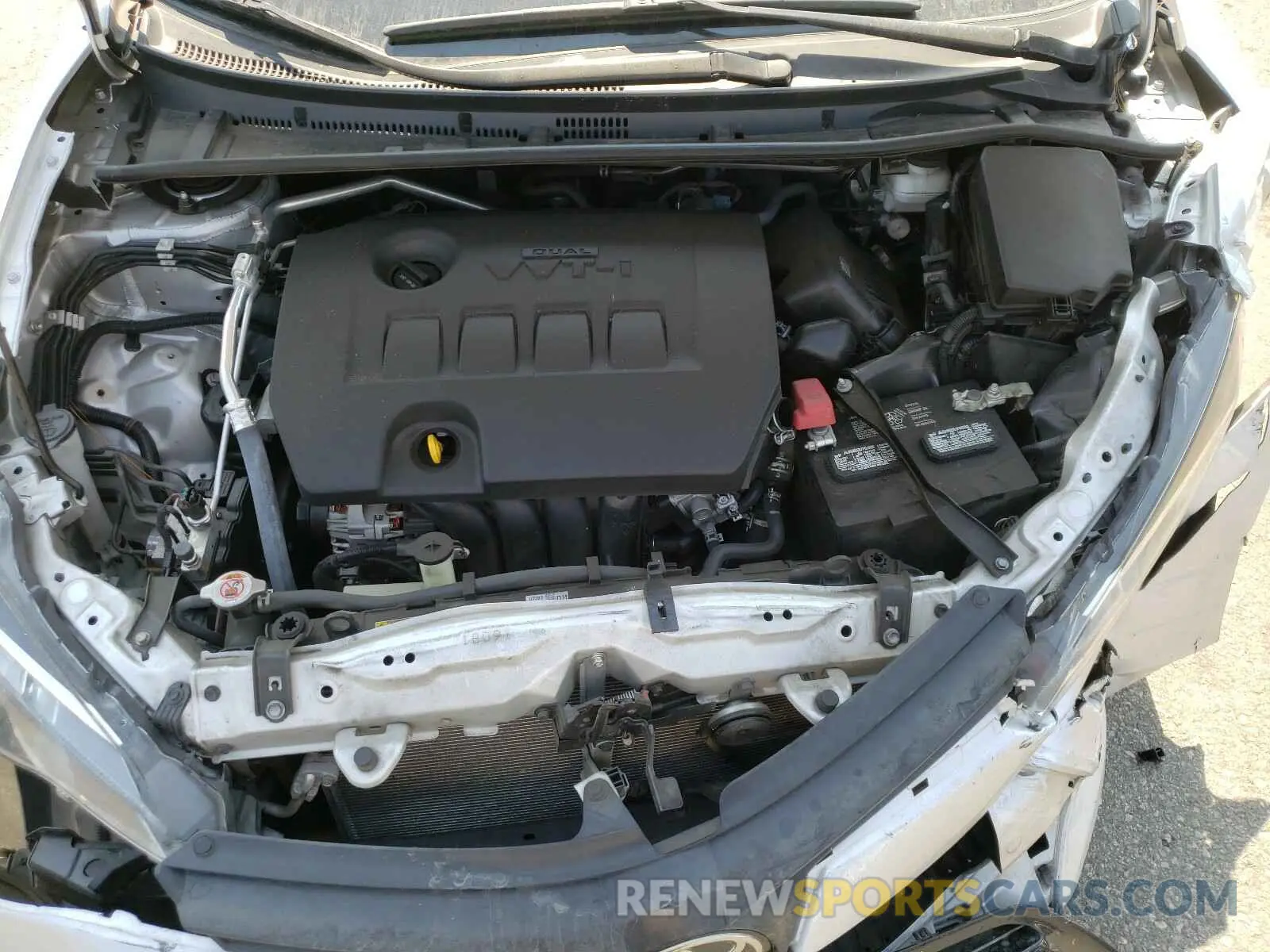 7 fotografías del automóvil dañado 5YFBURHE5KP893437 TOYOTA COROLLA 2019