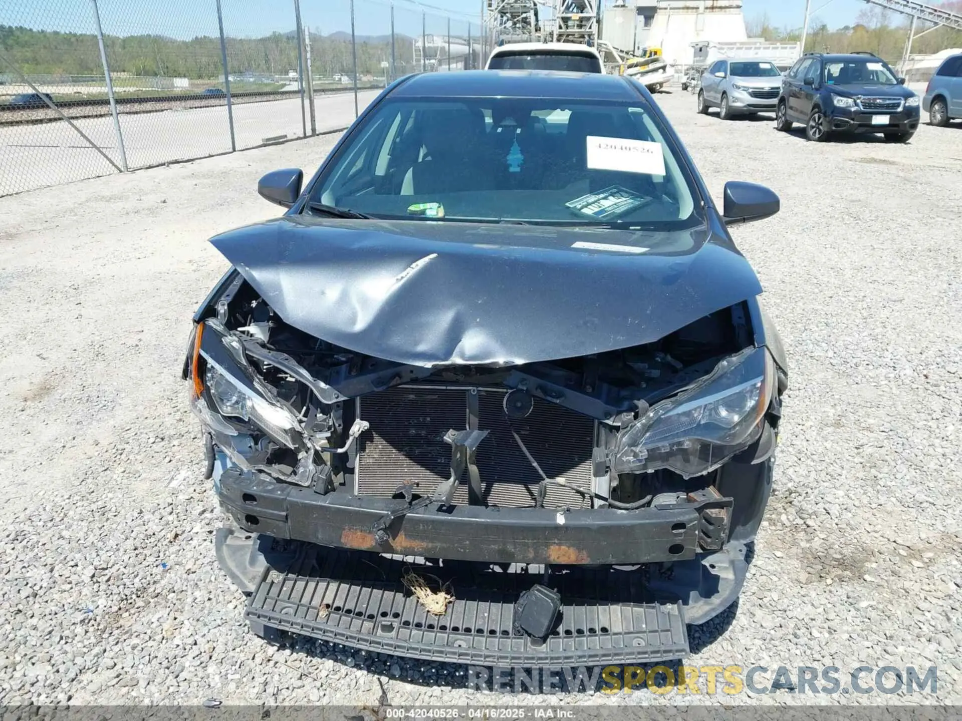 13 fotografías del automóvil dañado 5YFBURHE5KP897309 TOYOTA COROLLA 2019