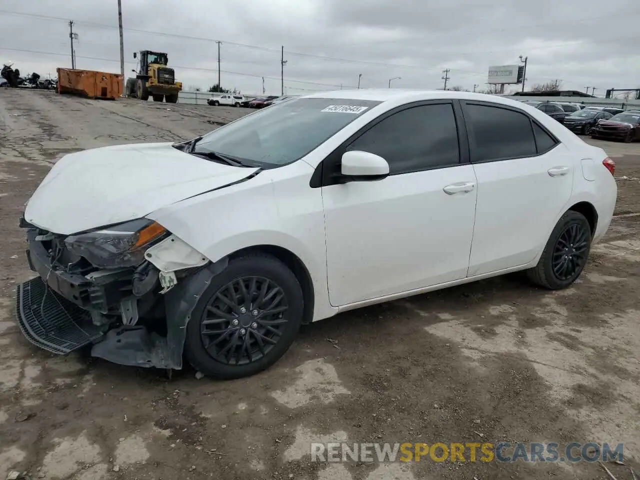 1 fotografías del automóvil dañado 5YFBURHE5KP899447 TOYOTA COROLLA 2019