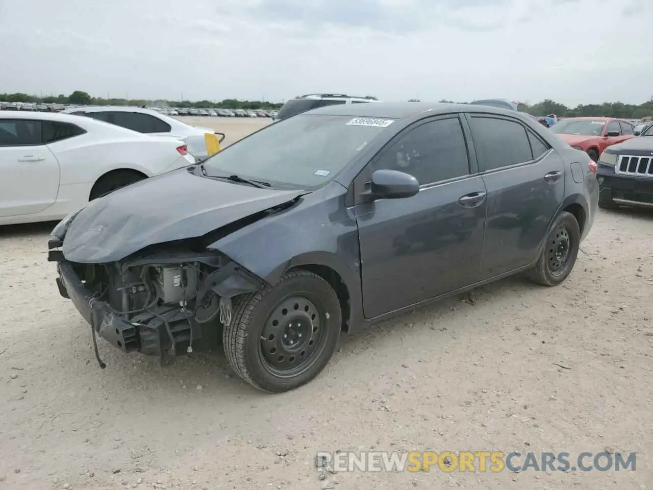 1 fotografías del automóvil dañado 5YFBURHE5KP902329 TOYOTA COROLLA 2019