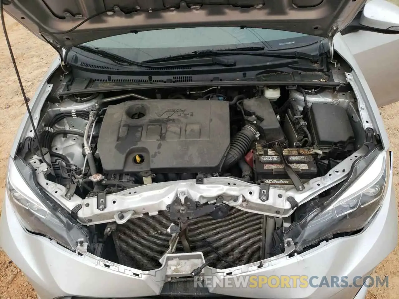 13 fotografías del automóvil dañado 5YFBURHE5KP910088 TOYOTA COROLLA 2019