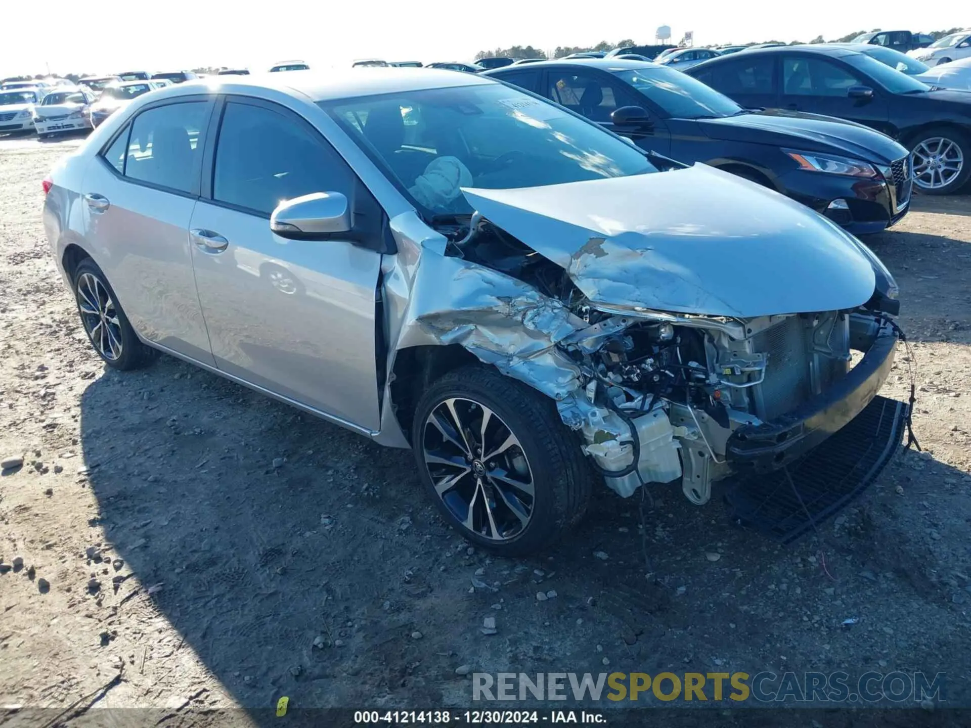 1 fotografías del automóvil dañado 5YFBURHE5KP912424 TOYOTA COROLLA 2019