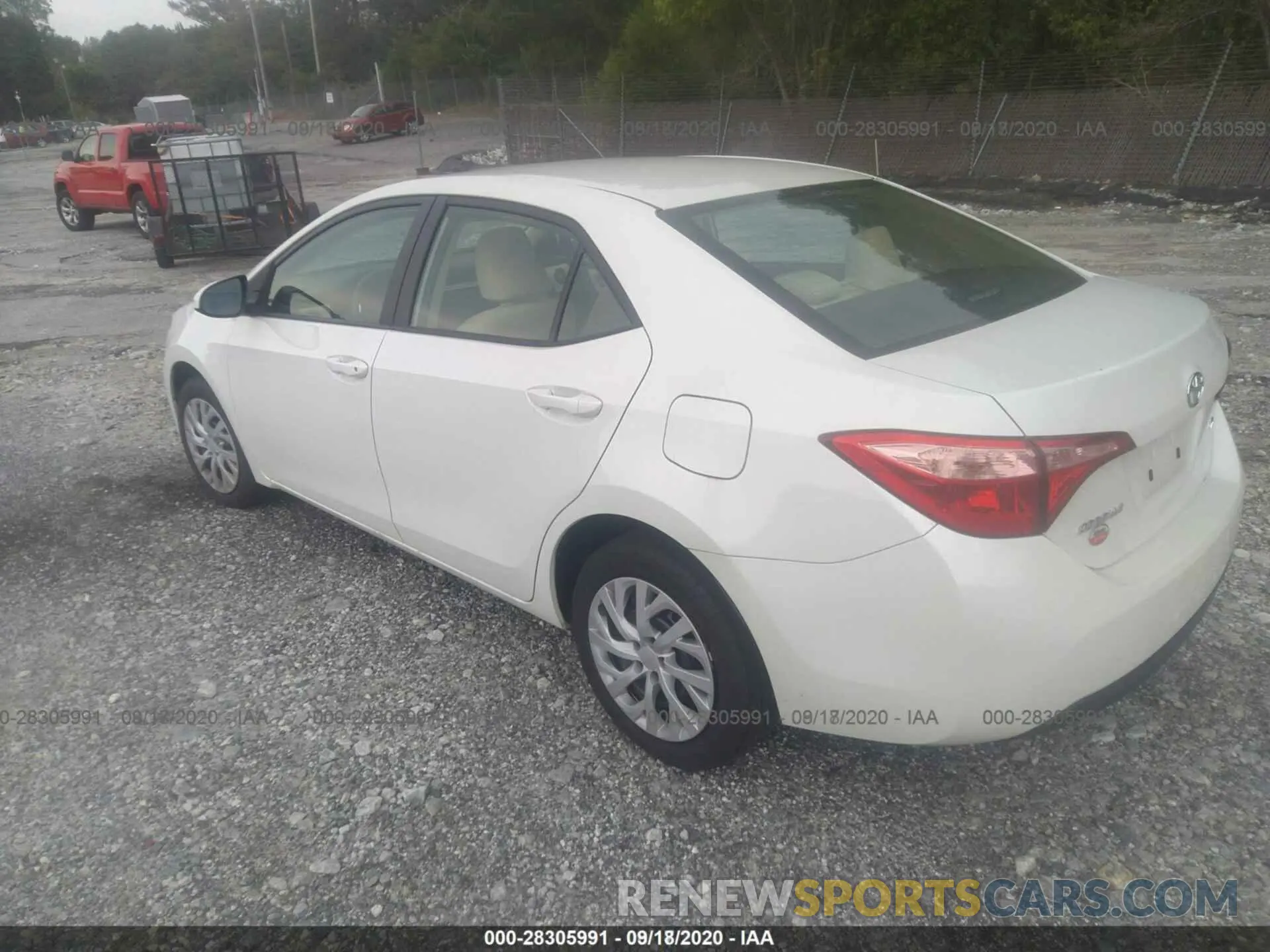 14 fotografías del automóvil dañado 5YFBURHE5KP917929 TOYOTA COROLLA 2019