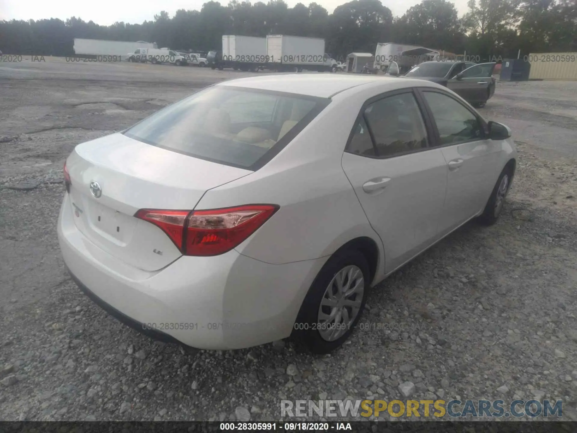 15 fotografías del automóvil dañado 5YFBURHE5KP917929 TOYOTA COROLLA 2019