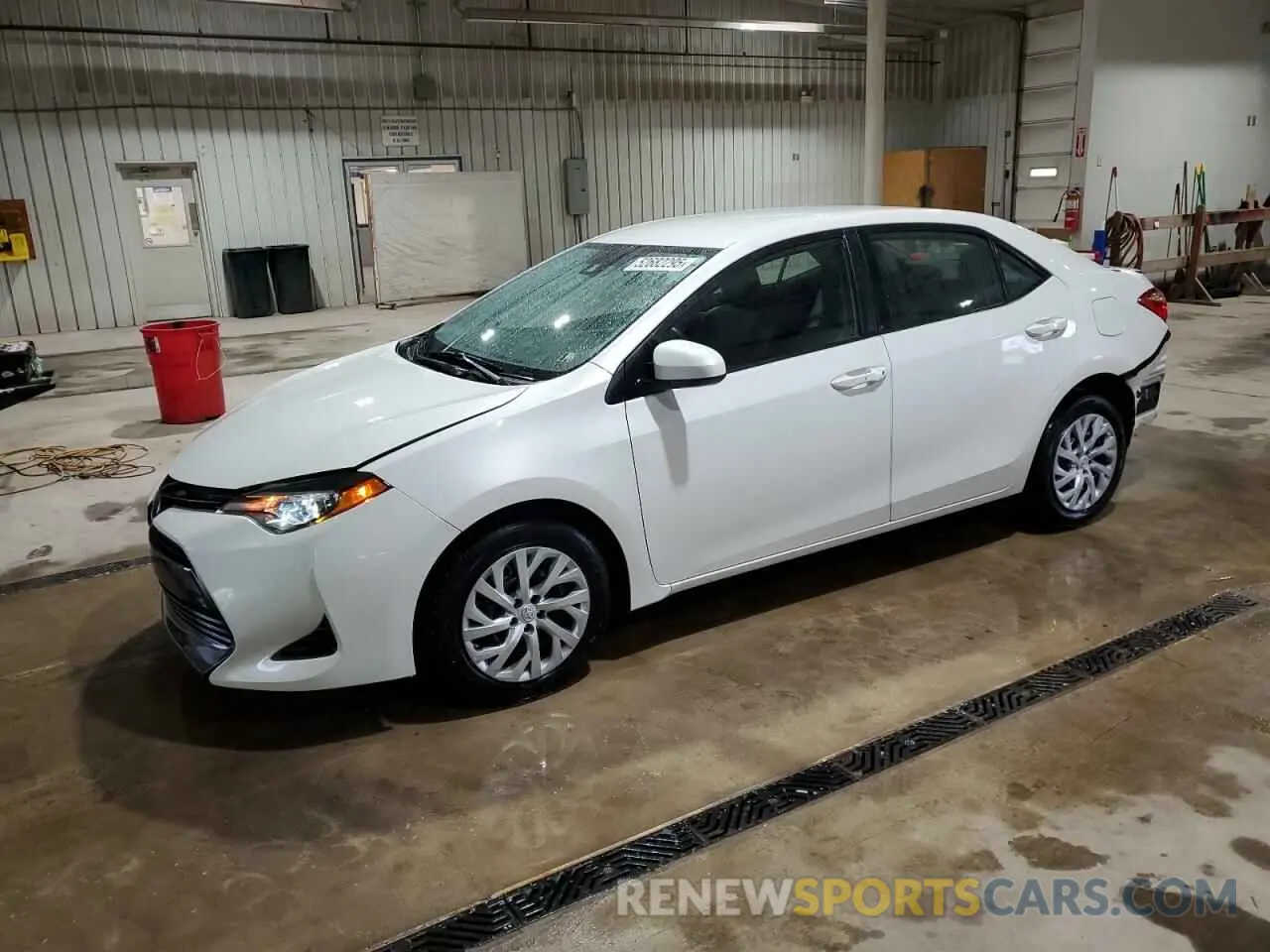 1 fotografías del automóvil dañado 5YFBURHE5KP919972 TOYOTA COROLLA 2019