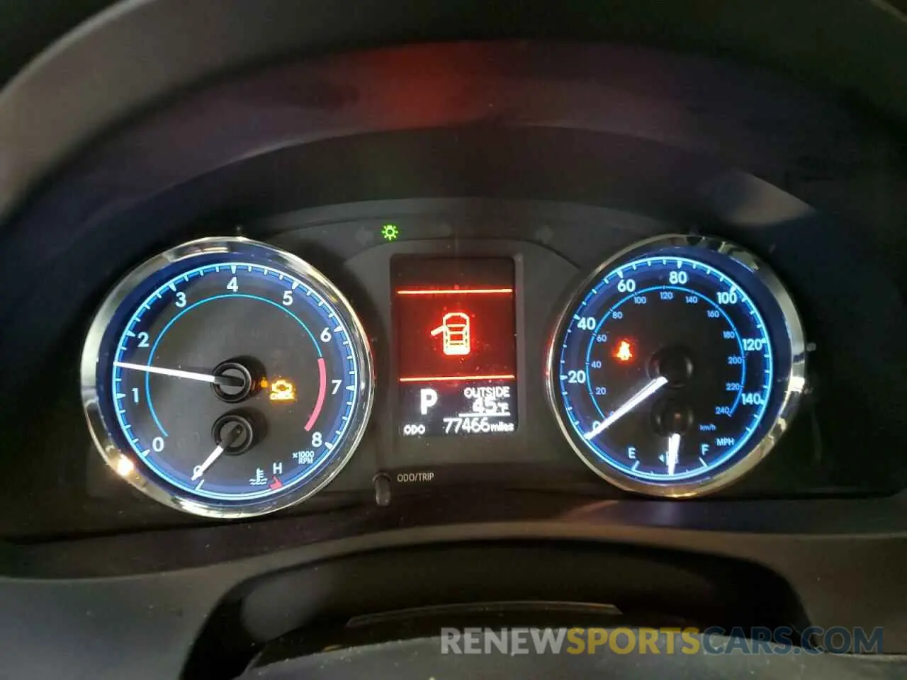 9 fotografías del automóvil dañado 5YFBURHE5KP919972 TOYOTA COROLLA 2019