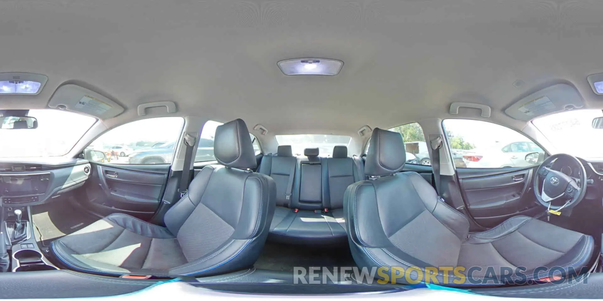 14 fotografías del automóvil dañado 5YFBURHE5KP921284 TOYOTA COROLLA 2019