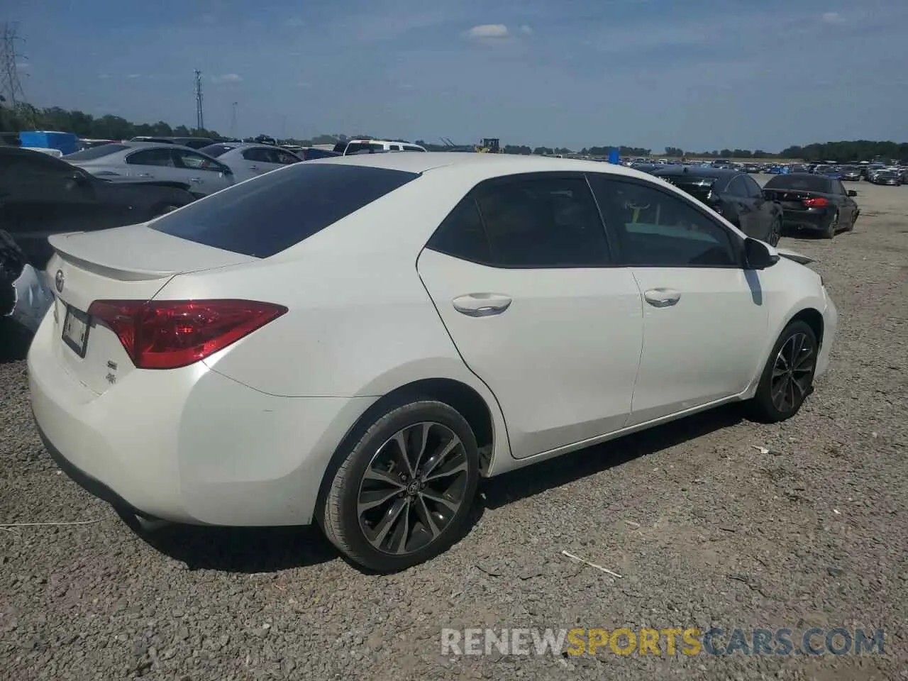 3 fotografías del automóvil dañado 5YFBURHE5KP921284 TOYOTA COROLLA 2019