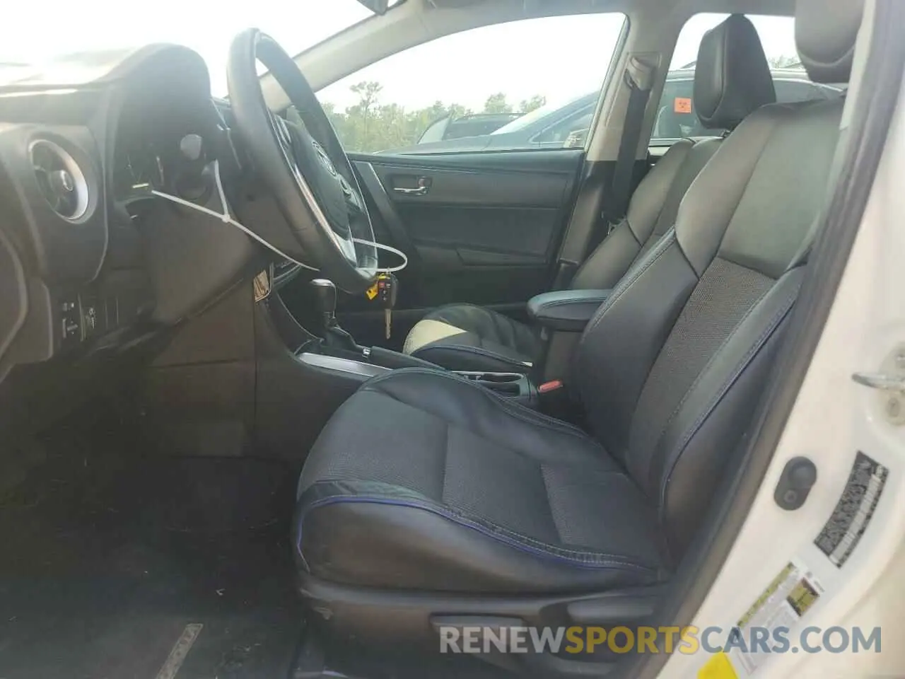 7 fotografías del automóvil dañado 5YFBURHE5KP921284 TOYOTA COROLLA 2019