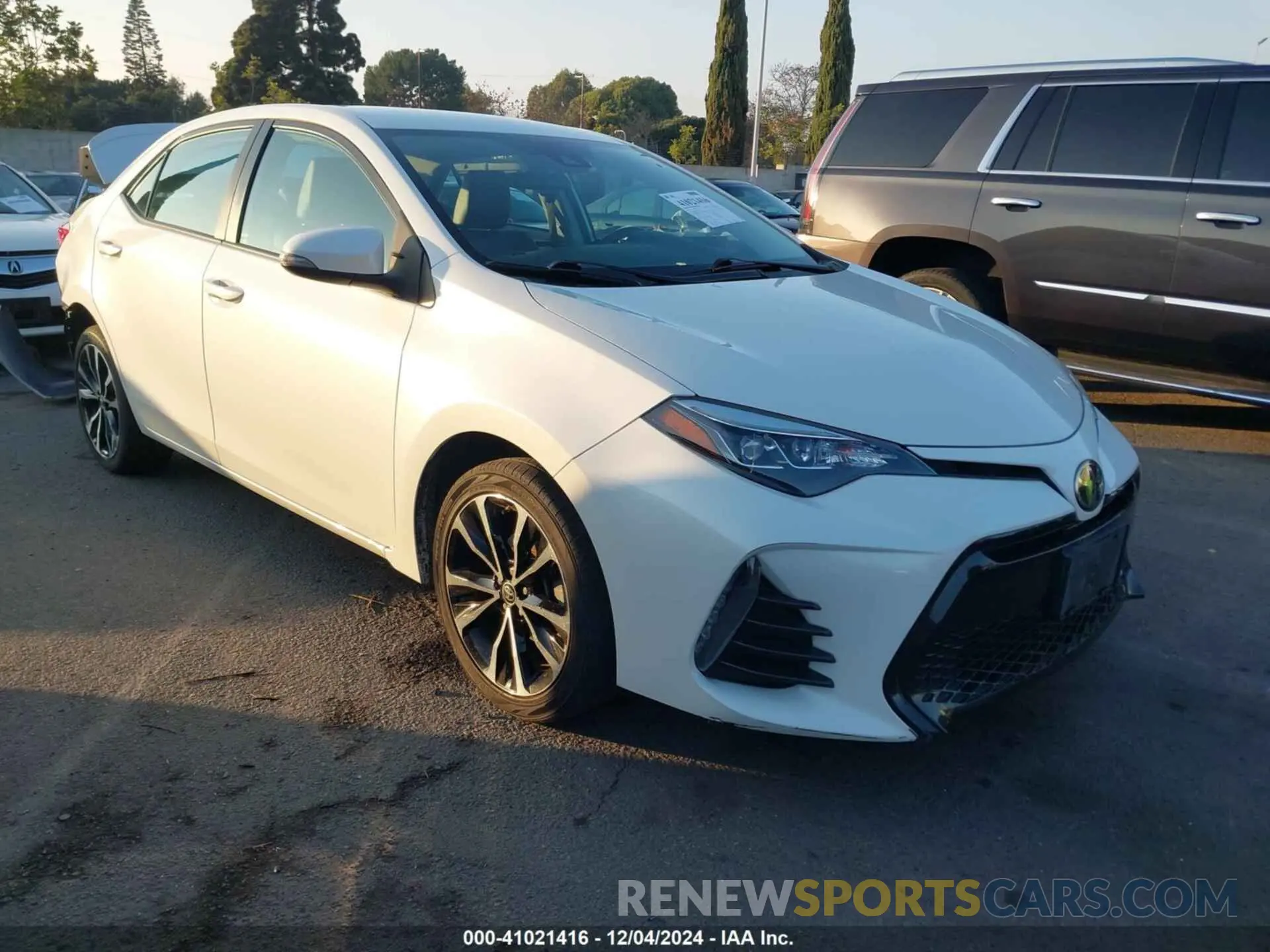 1 fotografías del automóvil dañado 5YFBURHE5KP921964 TOYOTA COROLLA 2019