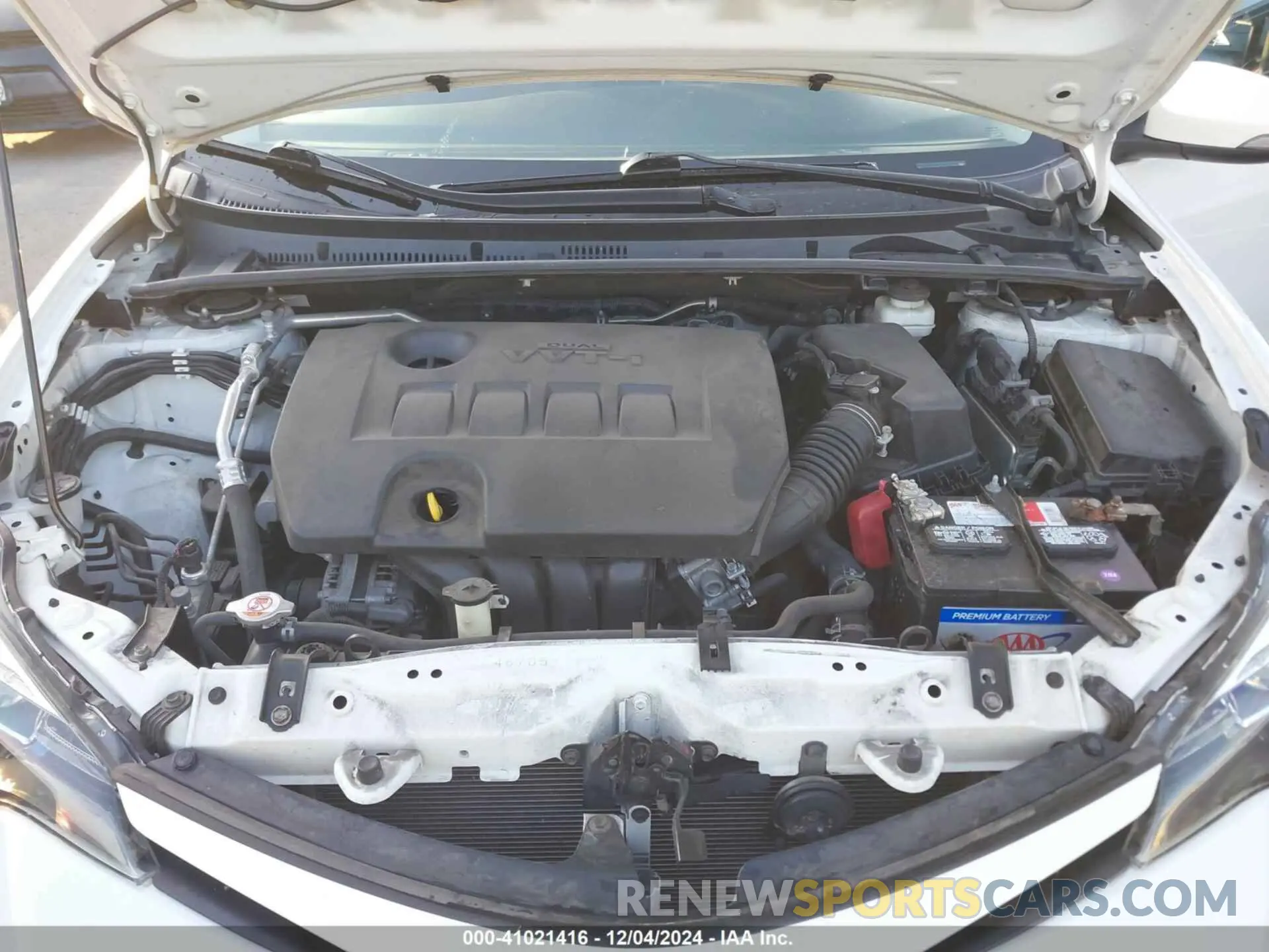 10 fotografías del automóvil dañado 5YFBURHE5KP921964 TOYOTA COROLLA 2019