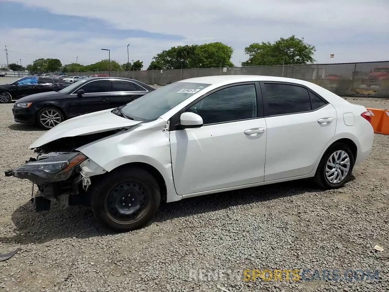 1 fotografías del automóvil dañado 5YFBURHE5KP925500 TOYOTA COROLLA 2019