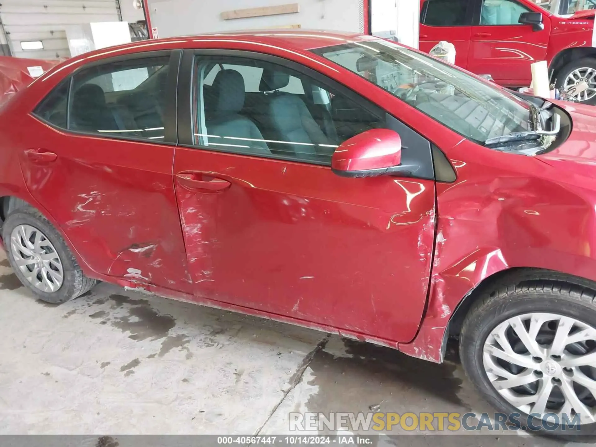 6 fotografías del automóvil dañado 5YFBURHE5KP929739 TOYOTA COROLLA 2019