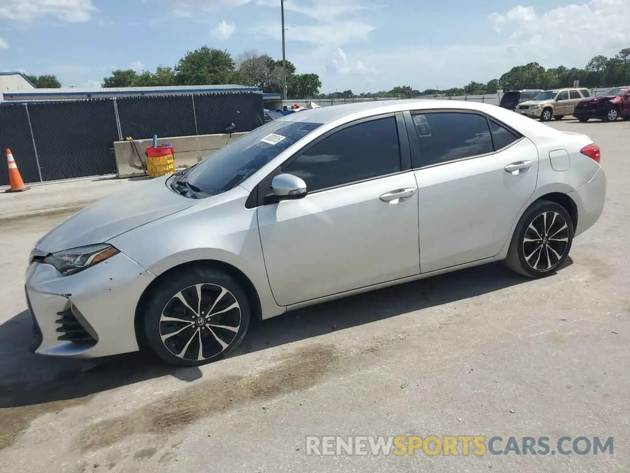 1 fotografías del automóvil dañado 5YFBURHE5KP929854 TOYOTA COROLLA 2019