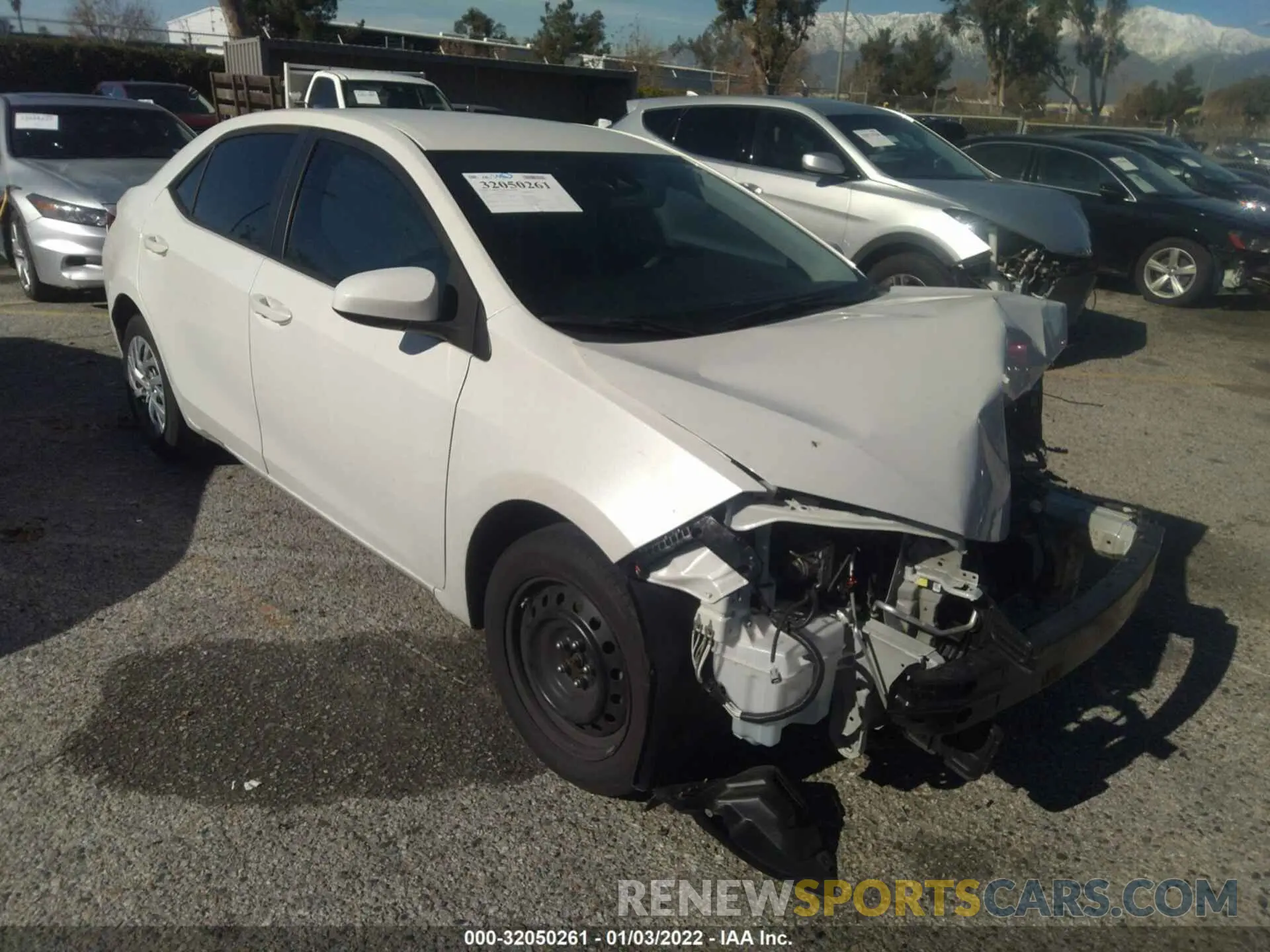 1 fotografías del automóvil dañado 5YFBURHE5KP930471 TOYOTA COROLLA 2019