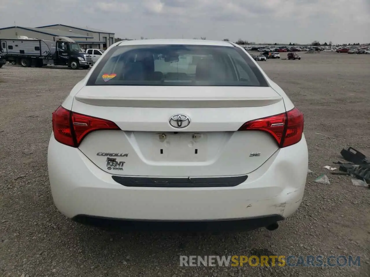6 fotografías del automóvil dañado 5YFBURHE5KP931247 TOYOTA COROLLA 2019