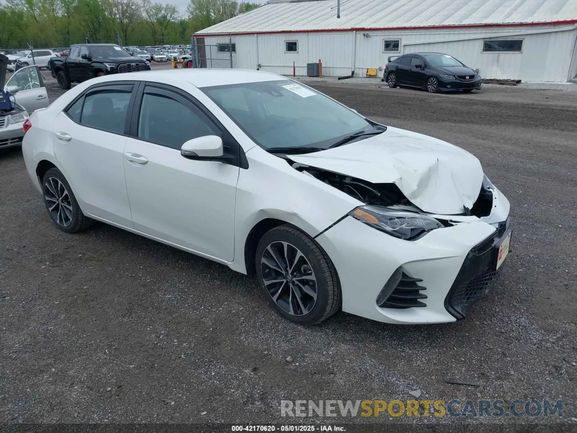 1 fotografías del automóvil dañado 5YFBURHE5KP932690 TOYOTA COROLLA 2019