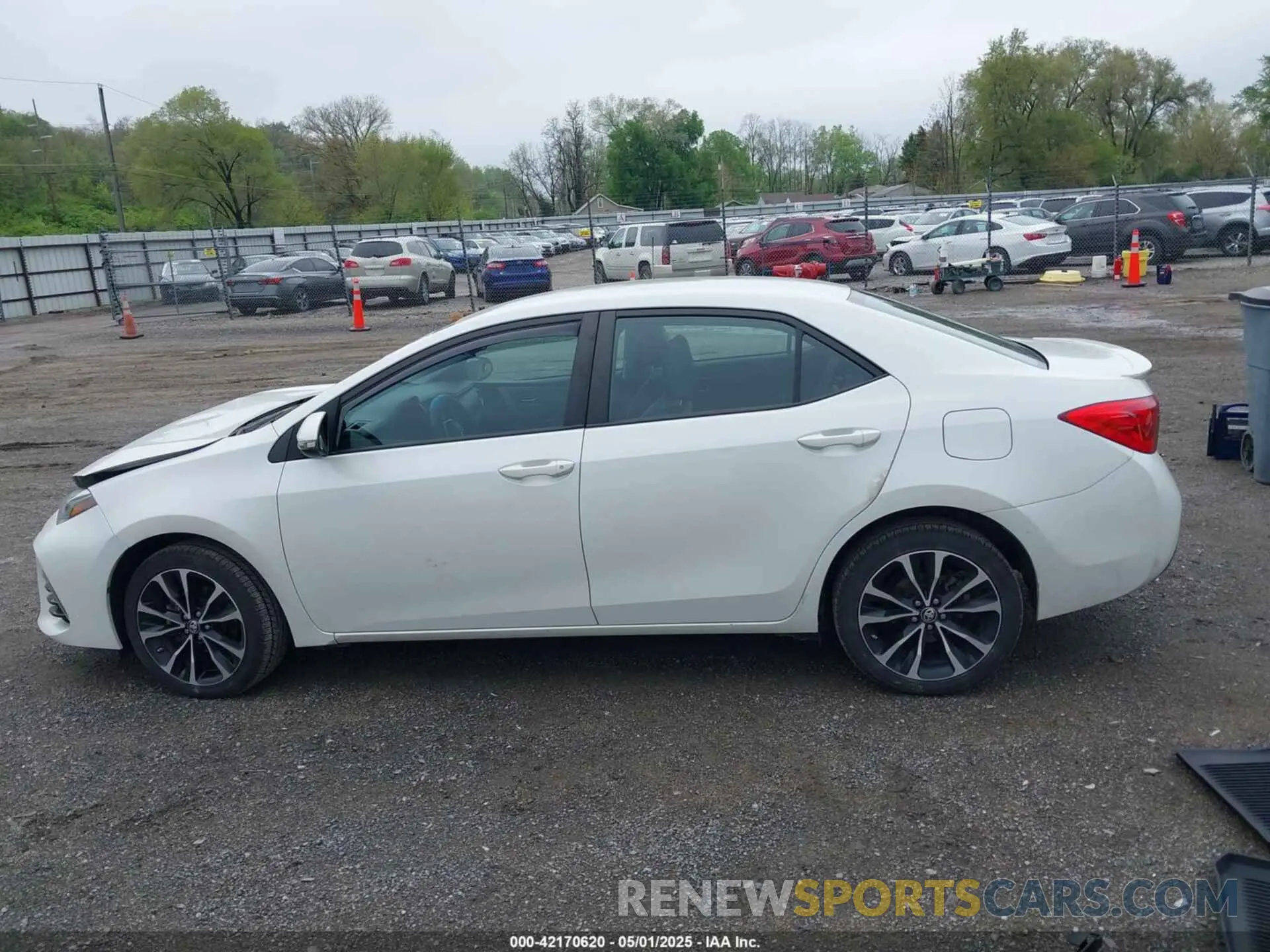 14 fotografías del automóvil dañado 5YFBURHE5KP932690 TOYOTA COROLLA 2019