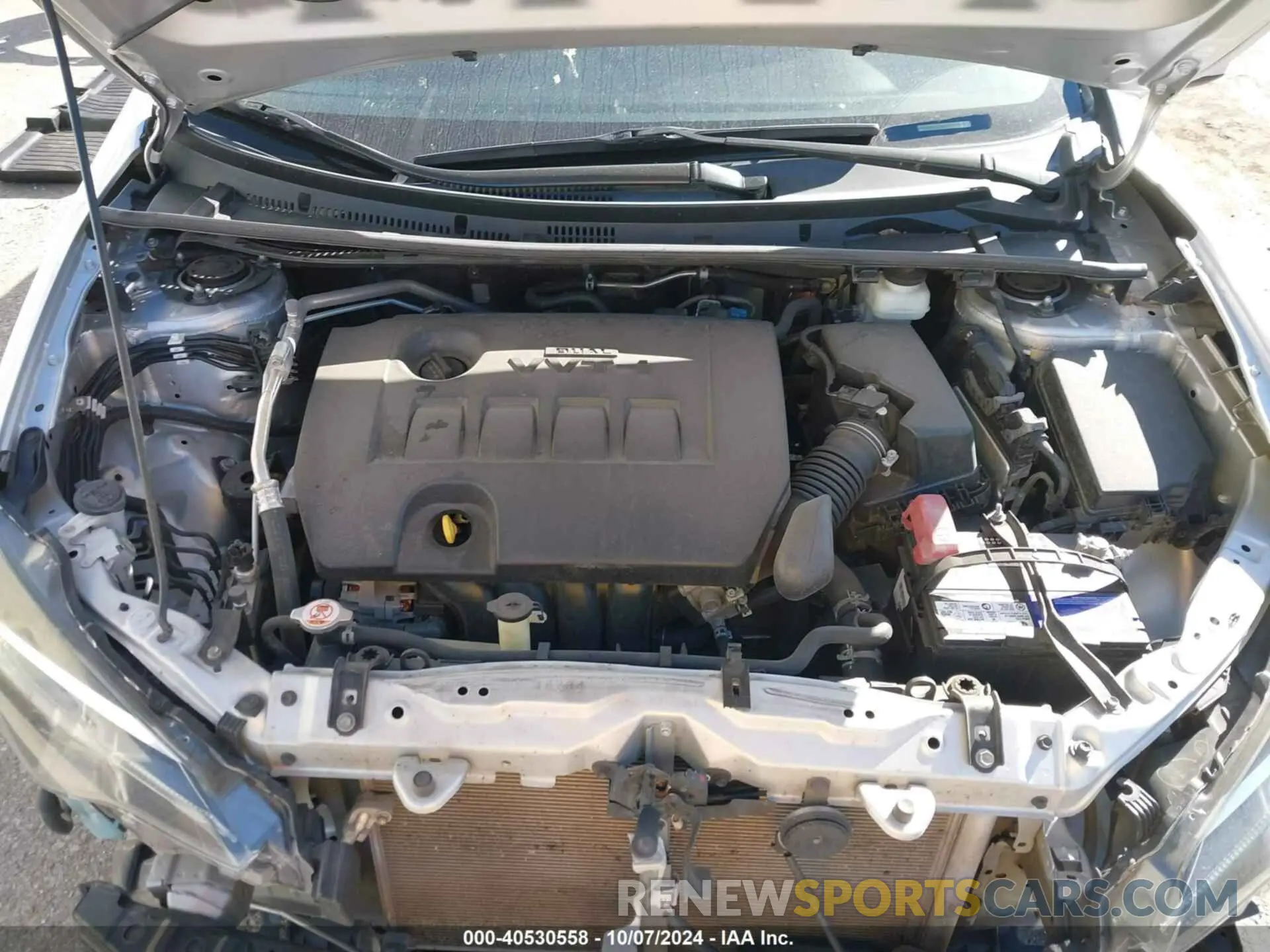 10 fotografías del automóvil dañado 5YFBURHE5KP939915 TOYOTA COROLLA 2019