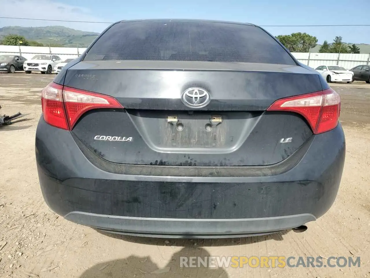6 fotografías del automóvil dañado 5YFBURHE5KP940465 TOYOTA COROLLA 2019