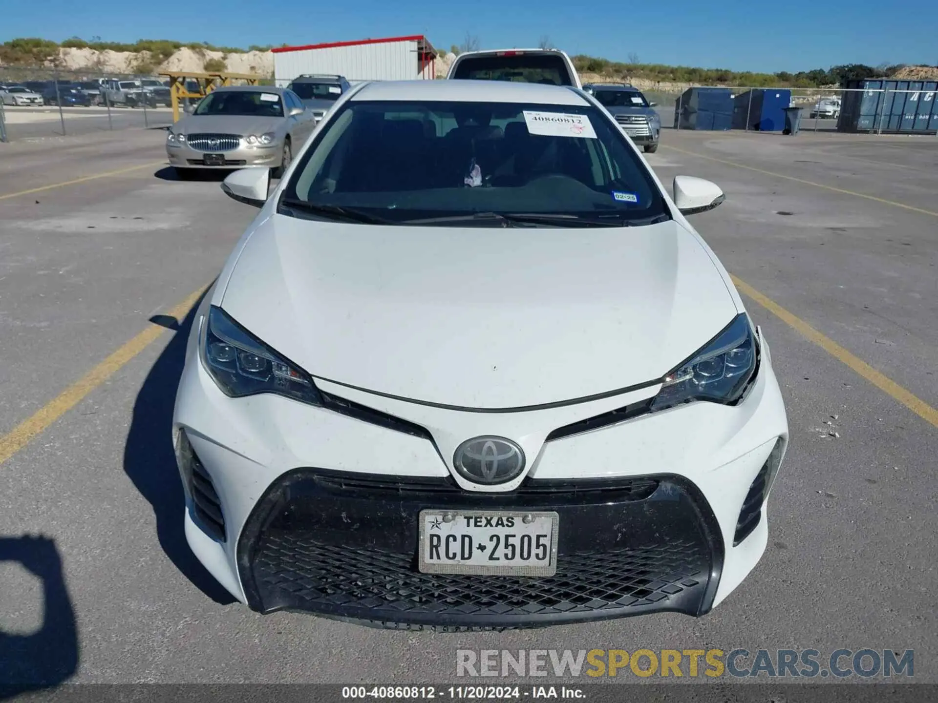 11 fotografías del automóvil dañado 5YFBURHE5KP943785 TOYOTA COROLLA 2019