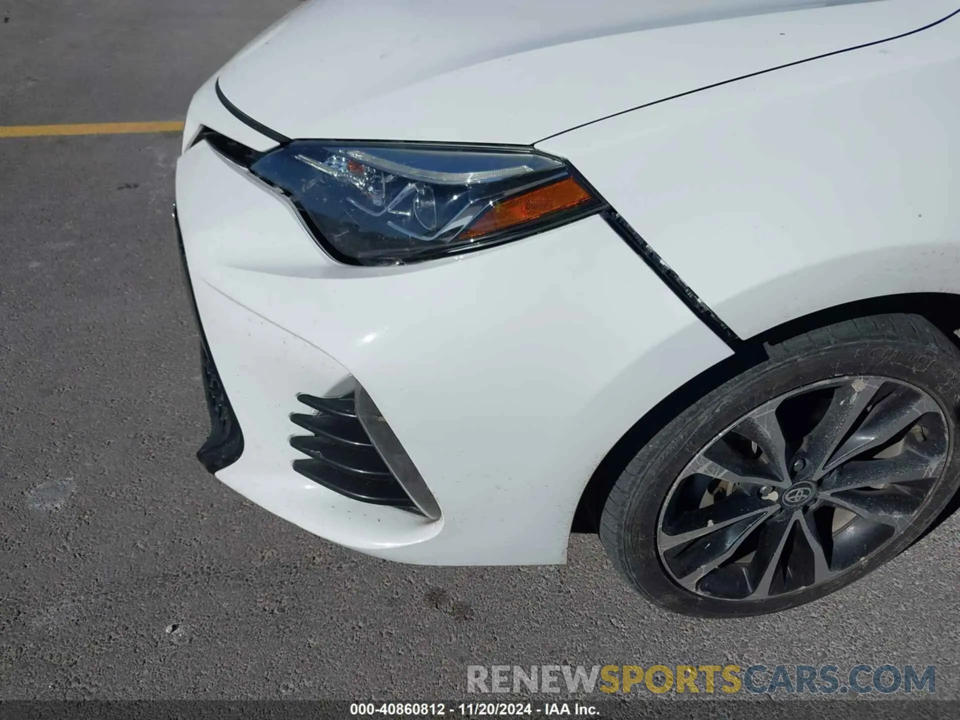 6 fotografías del automóvil dañado 5YFBURHE5KP943785 TOYOTA COROLLA 2019